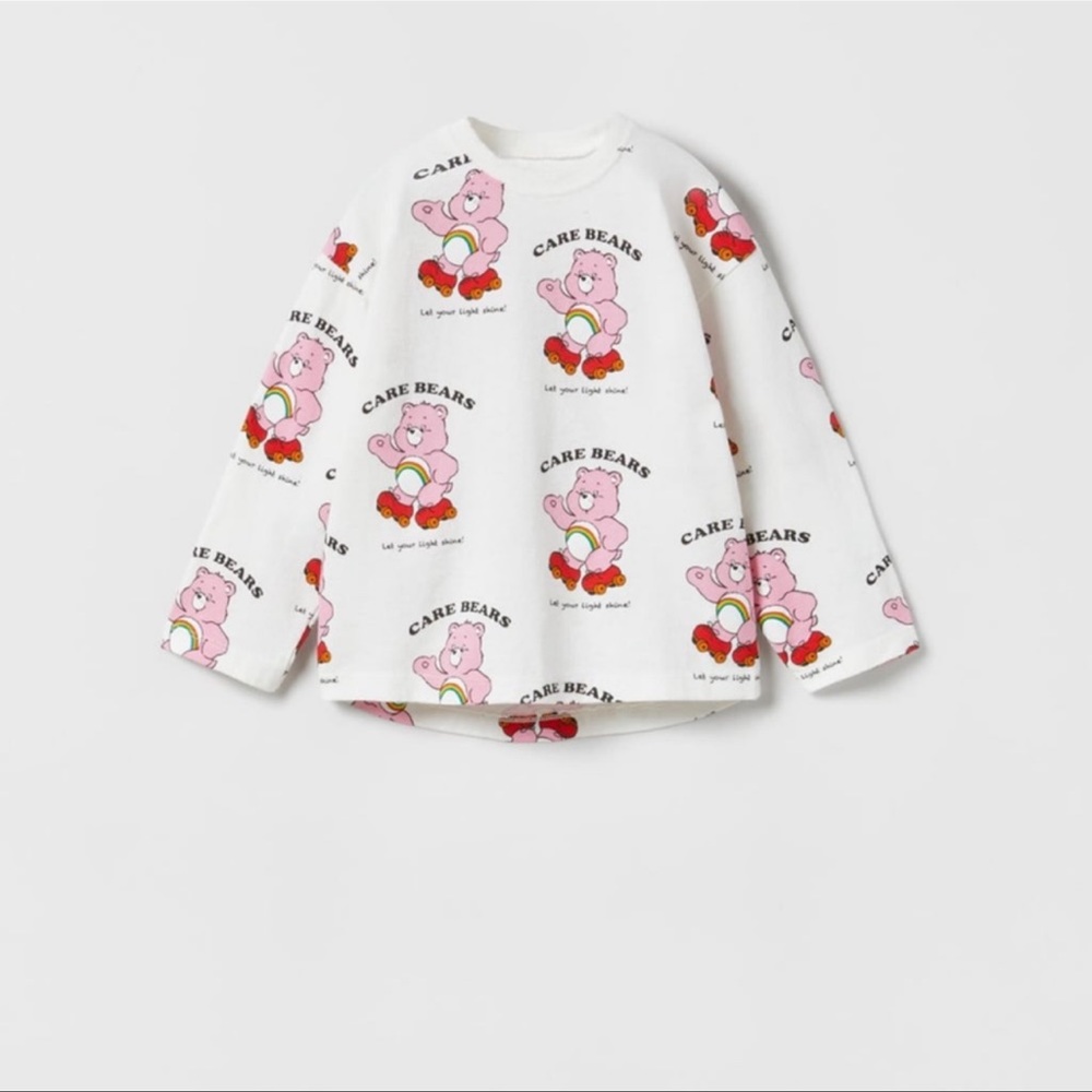 Zara Toddler Care Bears T-shirt -NWT
